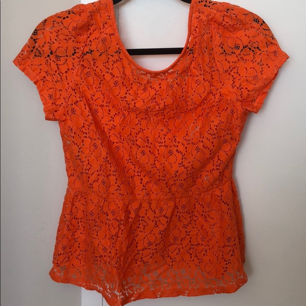 Ya Los Angeles - Peplum top (Brand New)